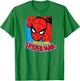 Amazon Essentials Men's MARVEL THE AMAZING SPIDER-MAN LOGO PORTRAIT , White, Small T-Shirt - T-Shirt | Irish Green