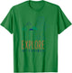 Curious George Let's Explore George Hiking Poster T-Shirt - T-Shirt | Irish Green