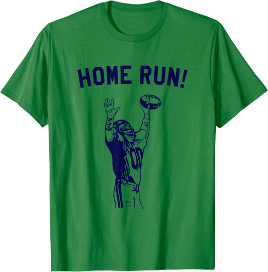 Homerun - Football Sport Funny T-Shirt - T-Shirt | Irish Green