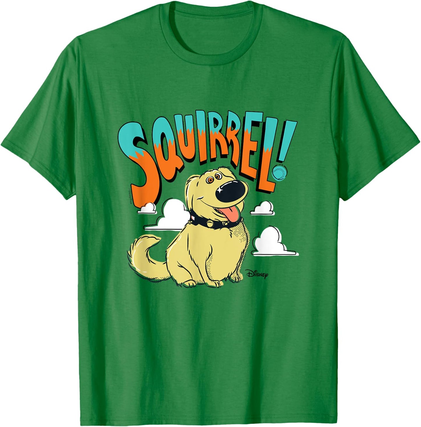 Up - Dug Squirrel T-Shirt - T-Shirt | Irish Green