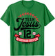 Jesus and Baseball Team Jesus Christian Matthew 28:19 Love T-Shirt - T-Shirt | Irish Green