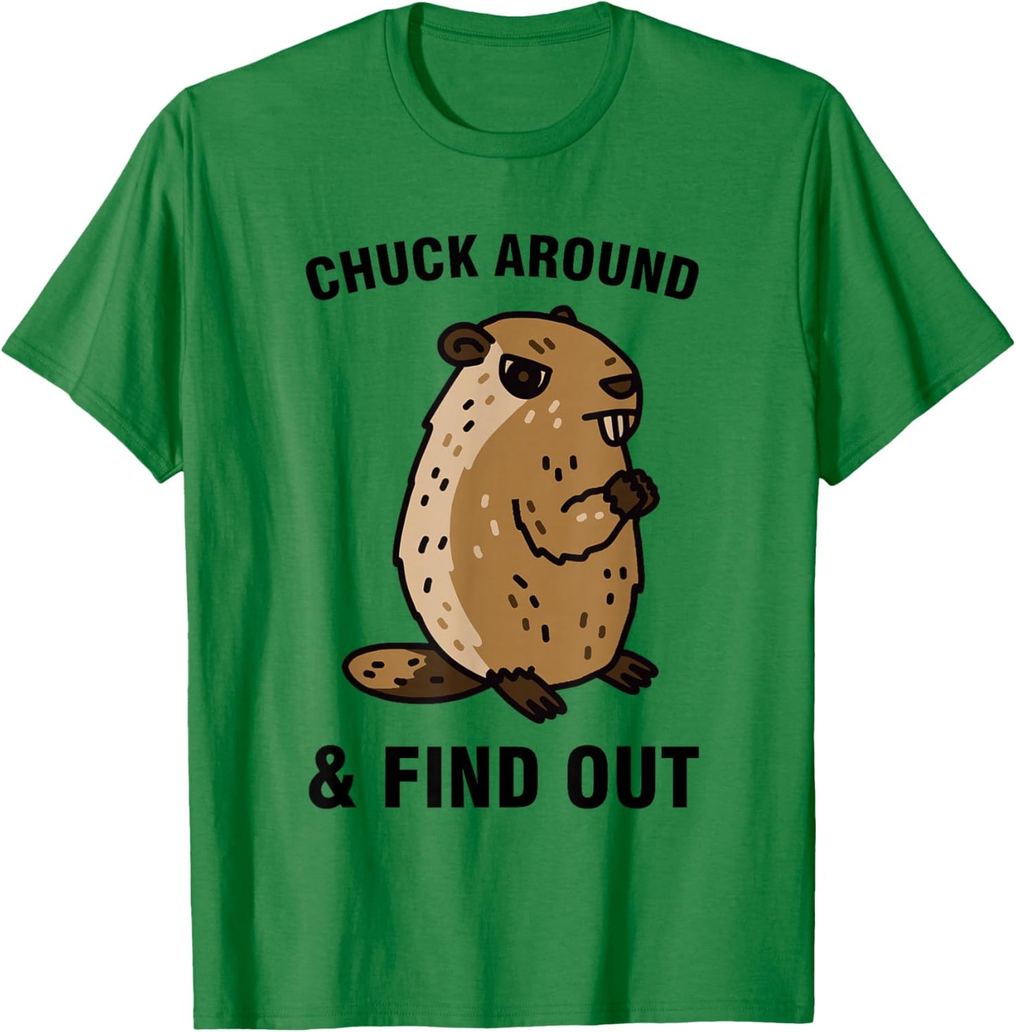 Chuck around and find out T-Shirt - T-Shirt | Irish Green