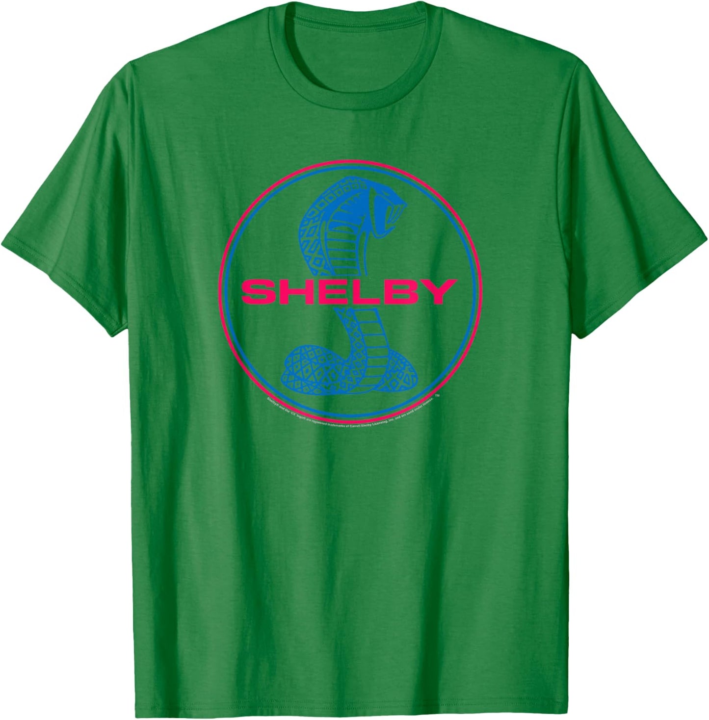 Carroll Shelby Circle Logo Light T-Shirt - T-Shirt | Irish Green
