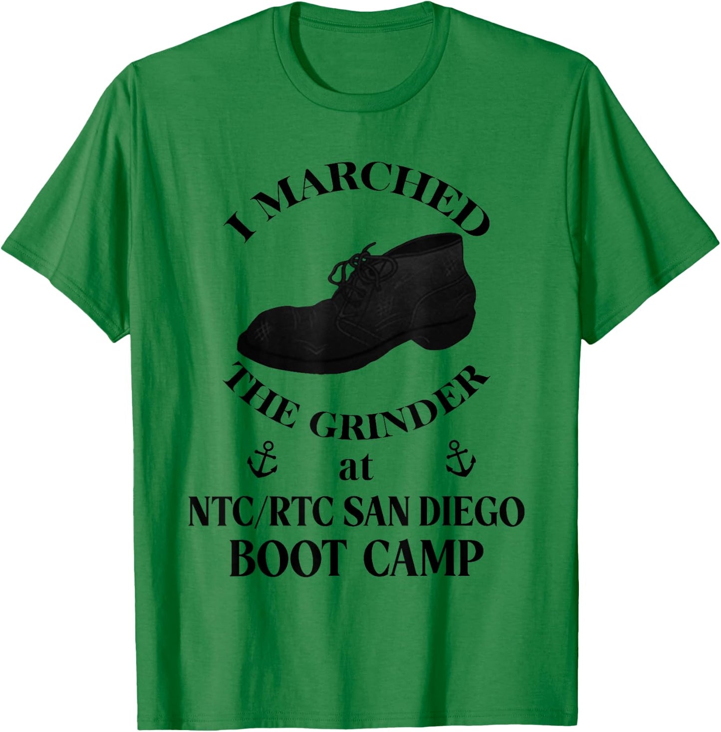 NTC RTC SAN DIEGO Boot Camp funny Sailor T-Shirt - T-Shirt | Irish Green