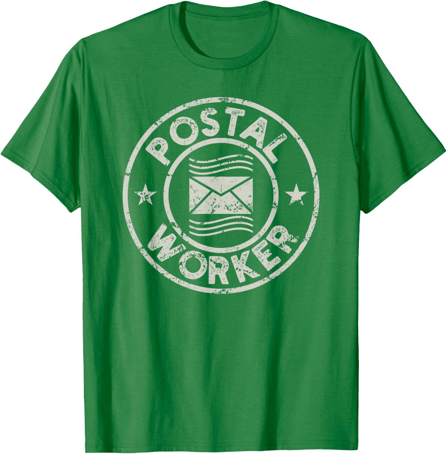 Postal Worker Delivery Service Post Office T-Shirt - T-Shirt | Irish Green