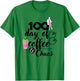 This Teacher Has Been Running On Coffee And Chaos 100 Days Women Kids T-Shirt - T-Shirt | Irish Green