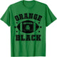 On Gameday Football We Wear Orange And Black School Spirit T-Shirt - T-Shirt | Irish Green
