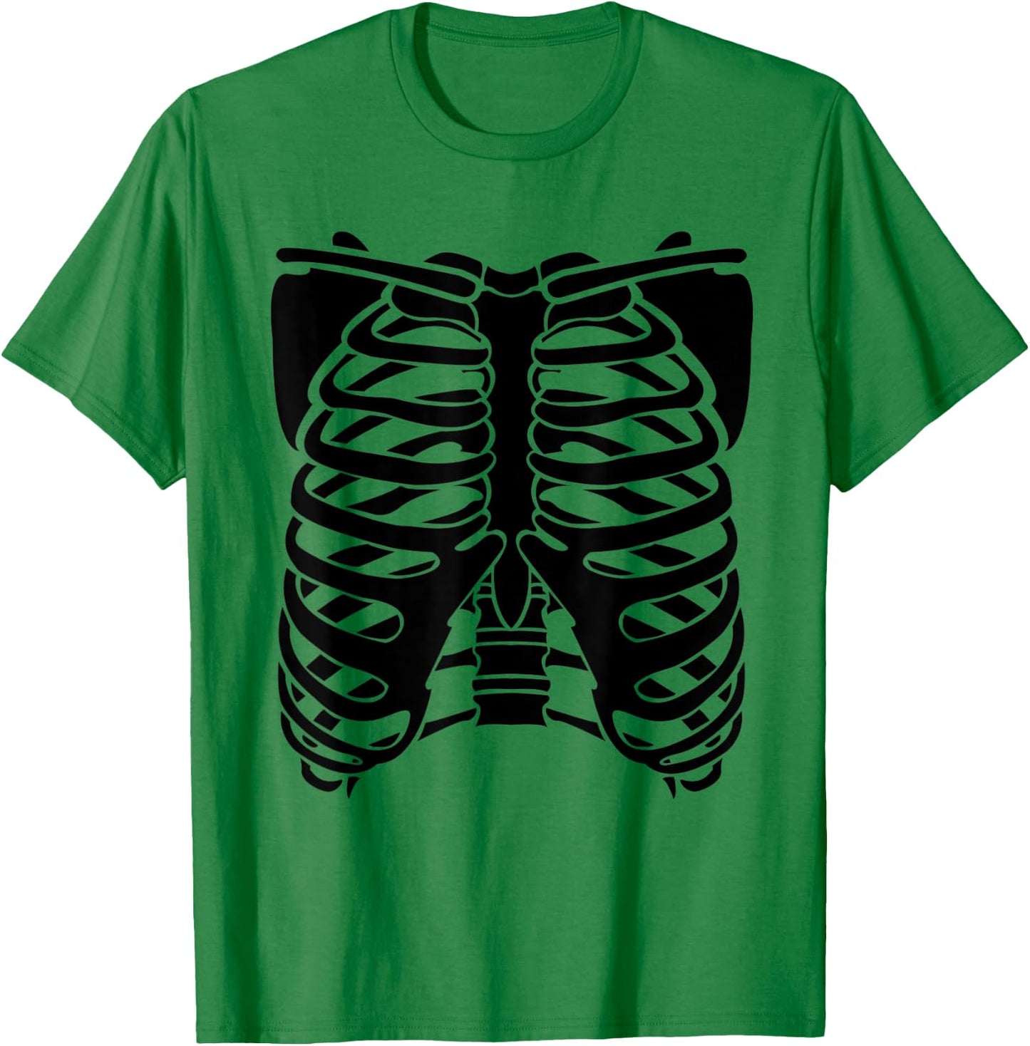 Funny X ray Chest Costume Design Halloween Women Men T-Shirt - T-Shirt | Irish Green