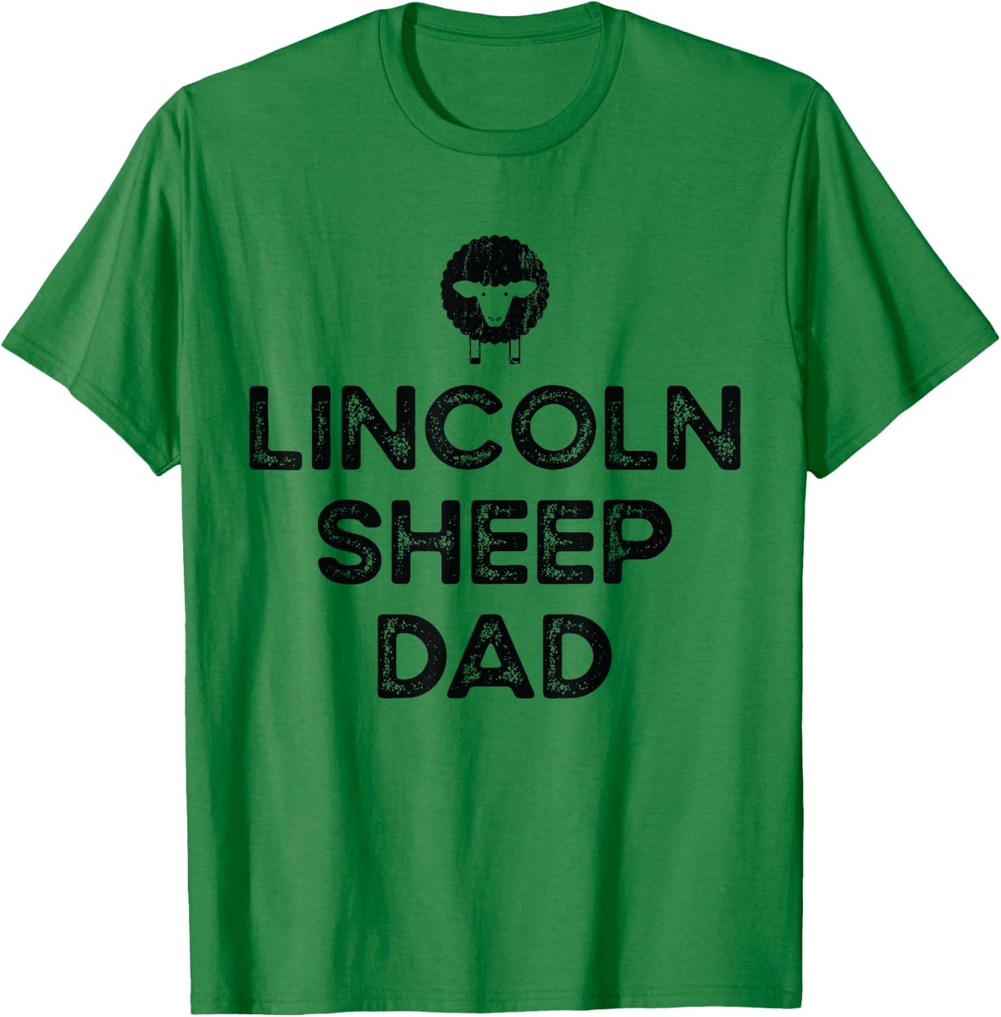 Sheep Farmer Dad Father - Breeder Lincoln Sheep T-Shirt - T-Shirt | Irish Green