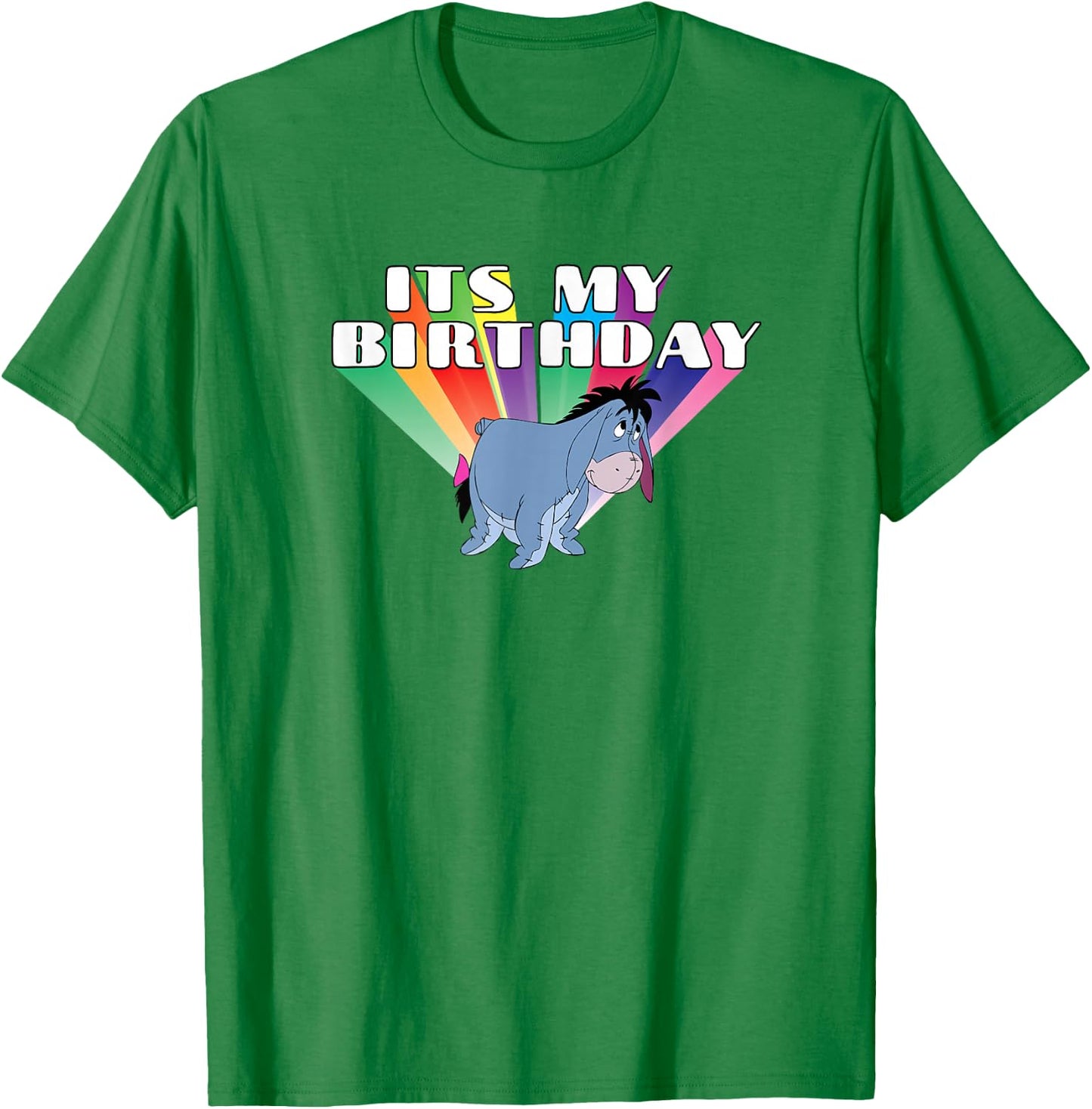 Eeyore - It's My Birthday T-Shirt - T-Shirt | Irish Green