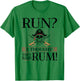 Run I Thought You Said Rum, Pirate Marathoner Funny Running T-Shirt - T-Shirt | Irish Green