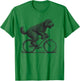 Portuguese Water Dog Riding a Bike Bicycle Biker Cycling Men Women Girls Kids T-Shirt - T-Shirt | Irish Green