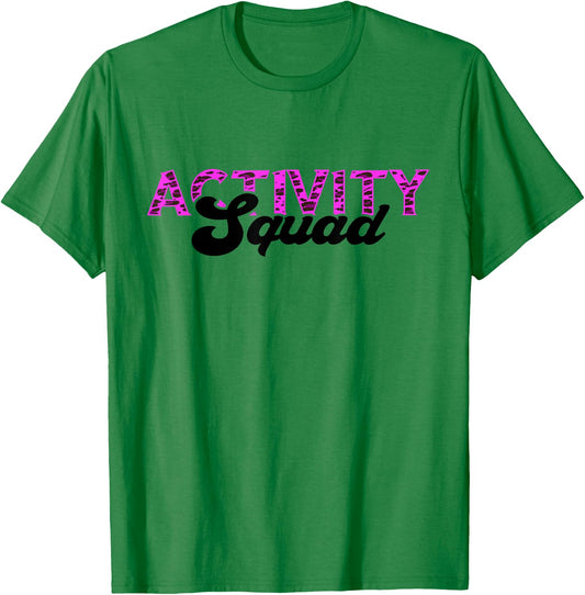 Activity Assistant Squad Leopard Professionals Week Director T-Shirt - T-Shirt | Irish Green