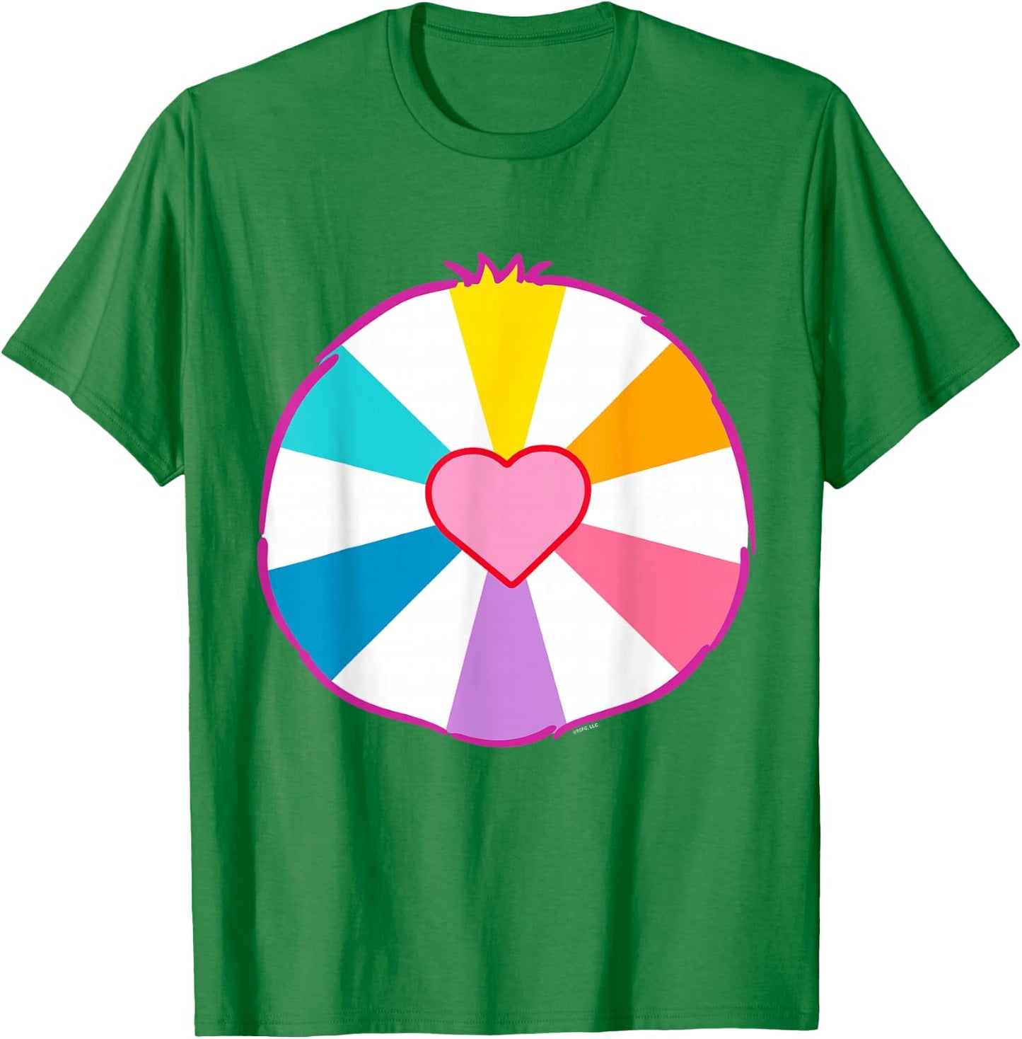 Care Bears Hopeful Heart Belly Halloween Costume T-Shirt - T-Shirt | Irish Green