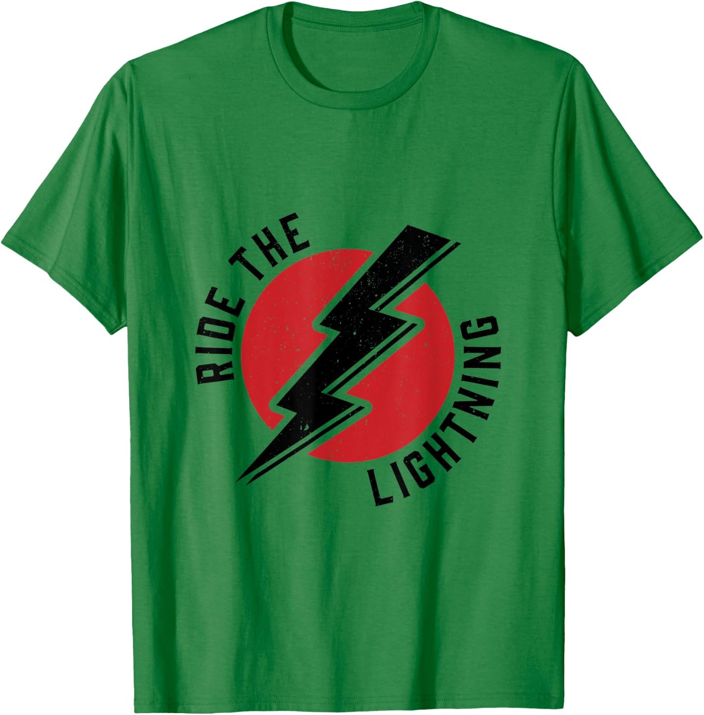 Electric Vehicle Electric Car Ride The Lightning T-Shirt - T-Shirt | Irish Green