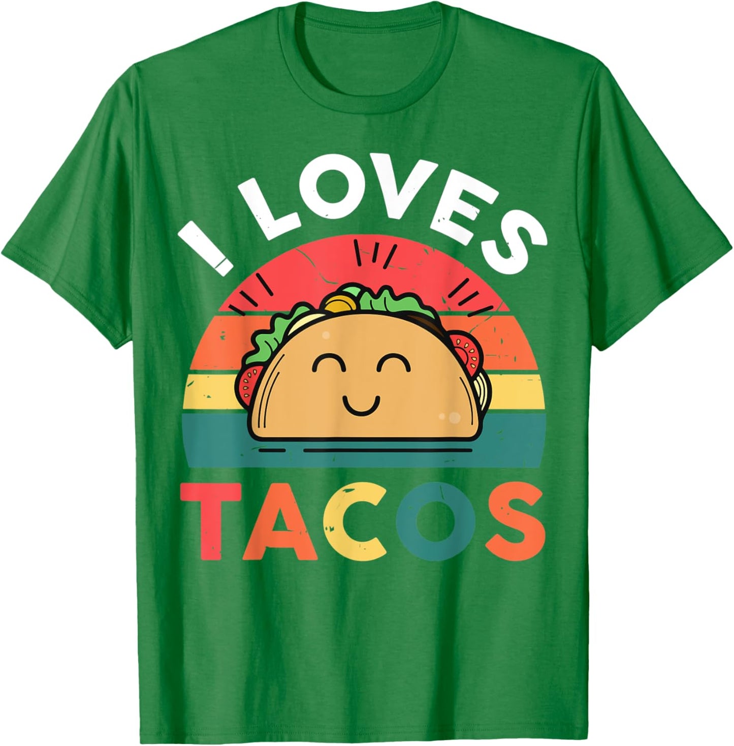 Cinco De Mayo I Loves Taco Shirt Mexican Kids Boy Toddler T-Shirt - T-Shirt | Irish Green