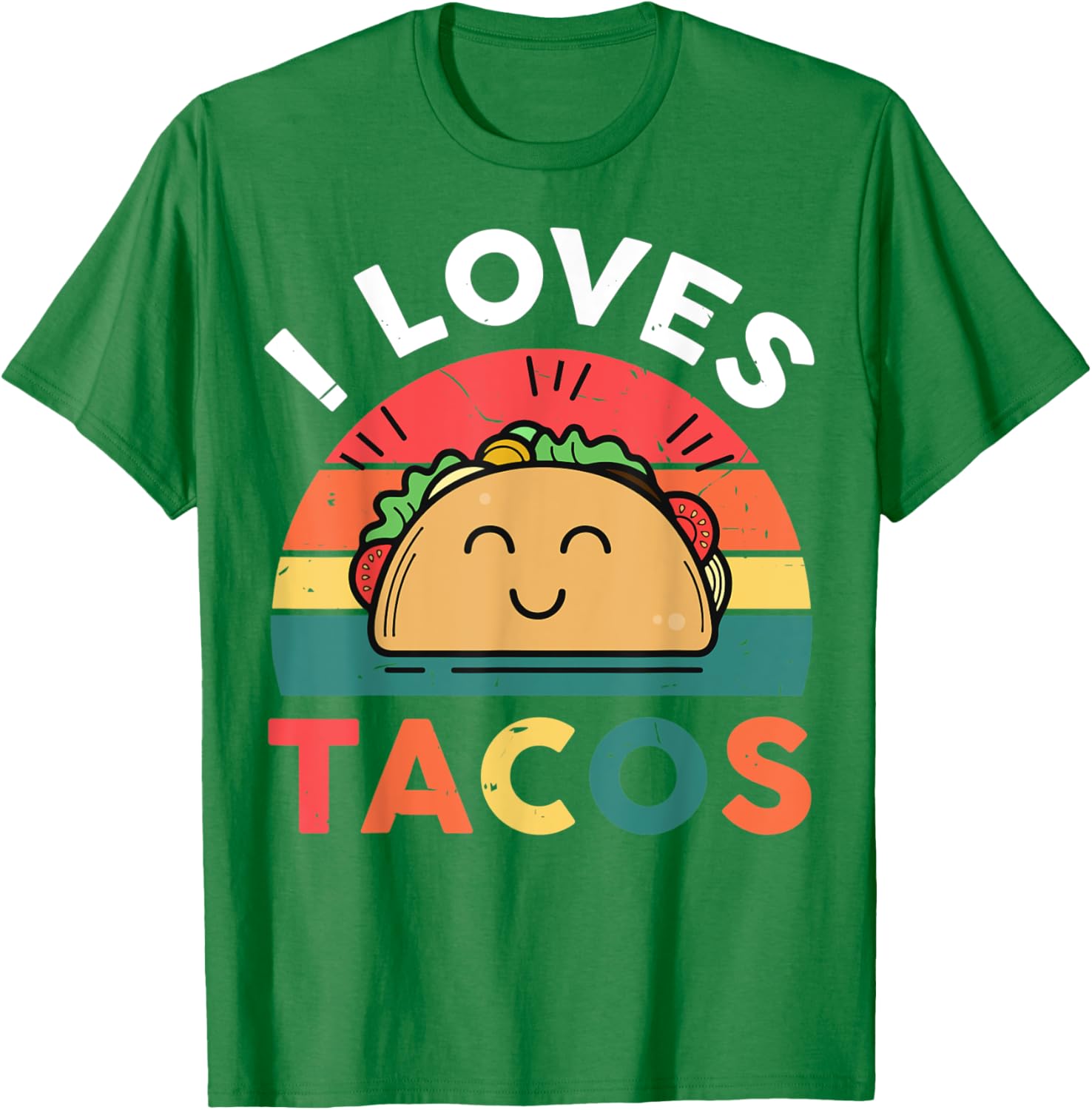 Cinco De Mayo I Loves Taco Shirt Mexican Kids Boy Toddler T-Shirt - T-Shirt | Irish Green