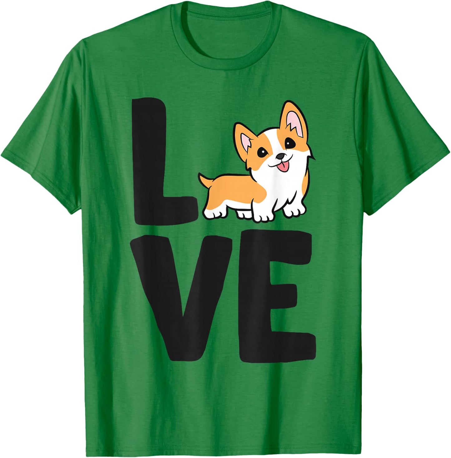 corgi dog lover Pet Corgi Dog I Love Corgis T-Shirt - T-Shirt | Irish Green