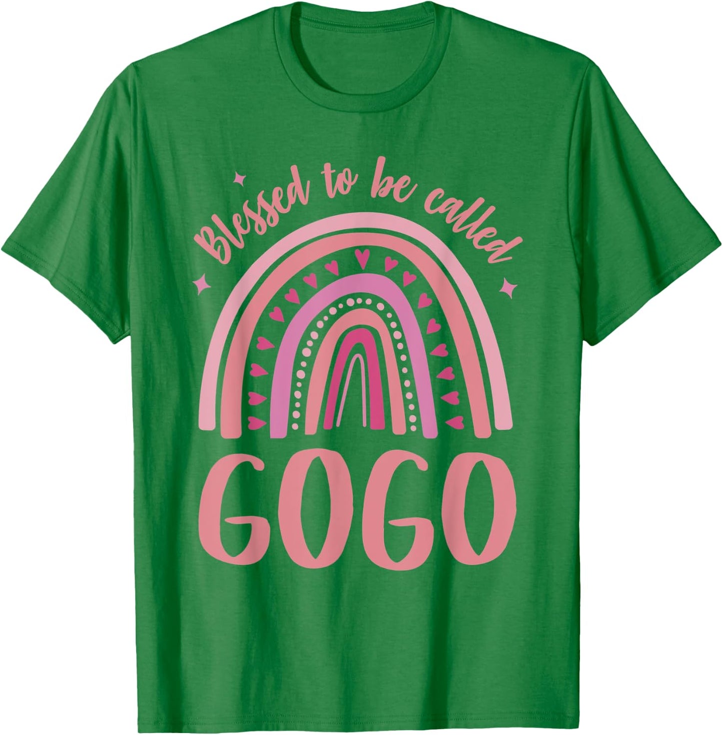 Gogo Grandma Blessed to be called Gogo T-Shirt - T-Shirt | Irish Green