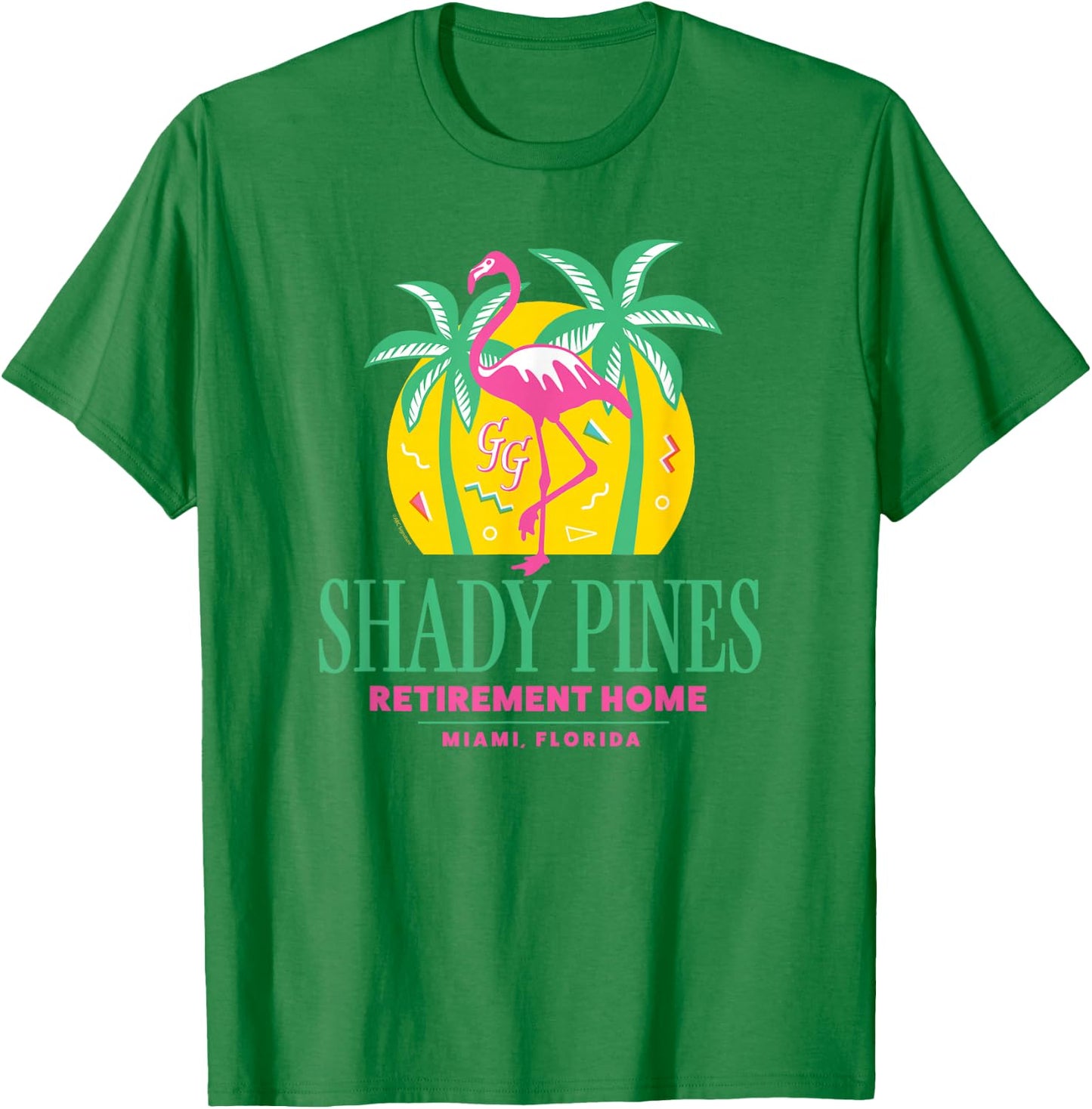 The Golden Girls - Shady Pines Retirement Home T-Shirt - T-Shirt | Irish Green