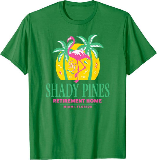 The Golden Girls - Shady Pines Retirement Home T-Shirt - T-Shirt | Irish Green