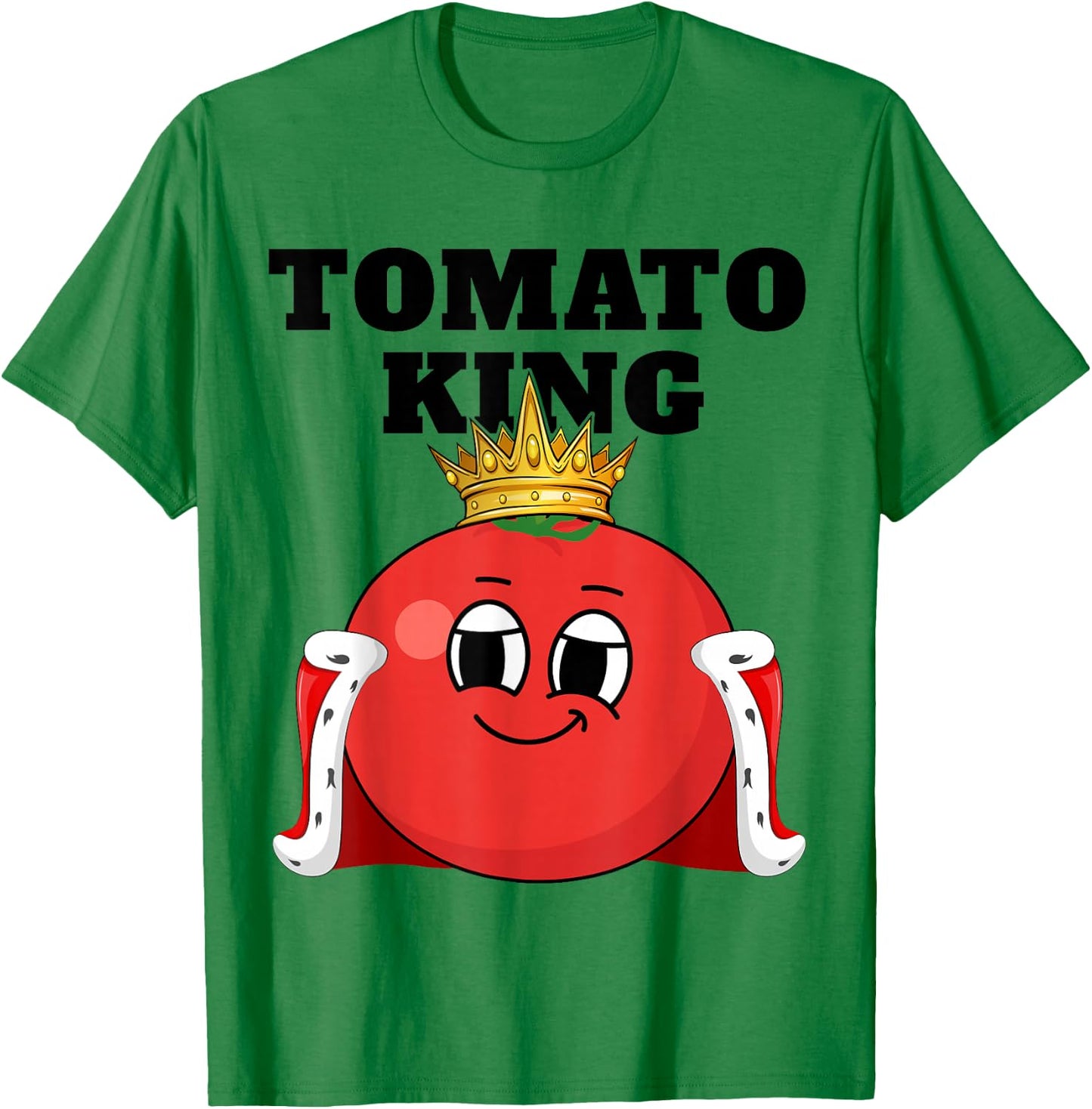 Tomato King | Boys Tomato Lover | Tomato T-Shirt - T-Shirt | Irish Green