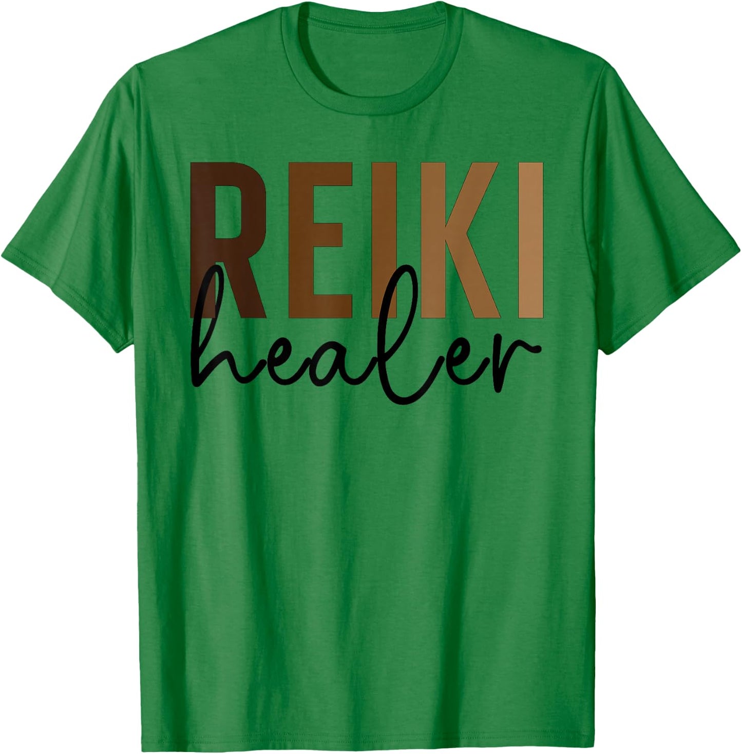Boho Reiki Healer Reiki Practitioner Reiki Therapist T-Shirt - T-Shirt | Irish Green