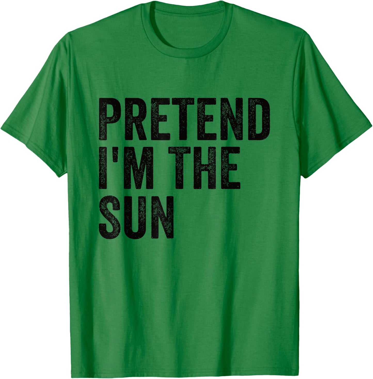 Pretend I'm The Sun Easy Lazy Halloween Costume T-Shirt - T-Shirt | Irish Green