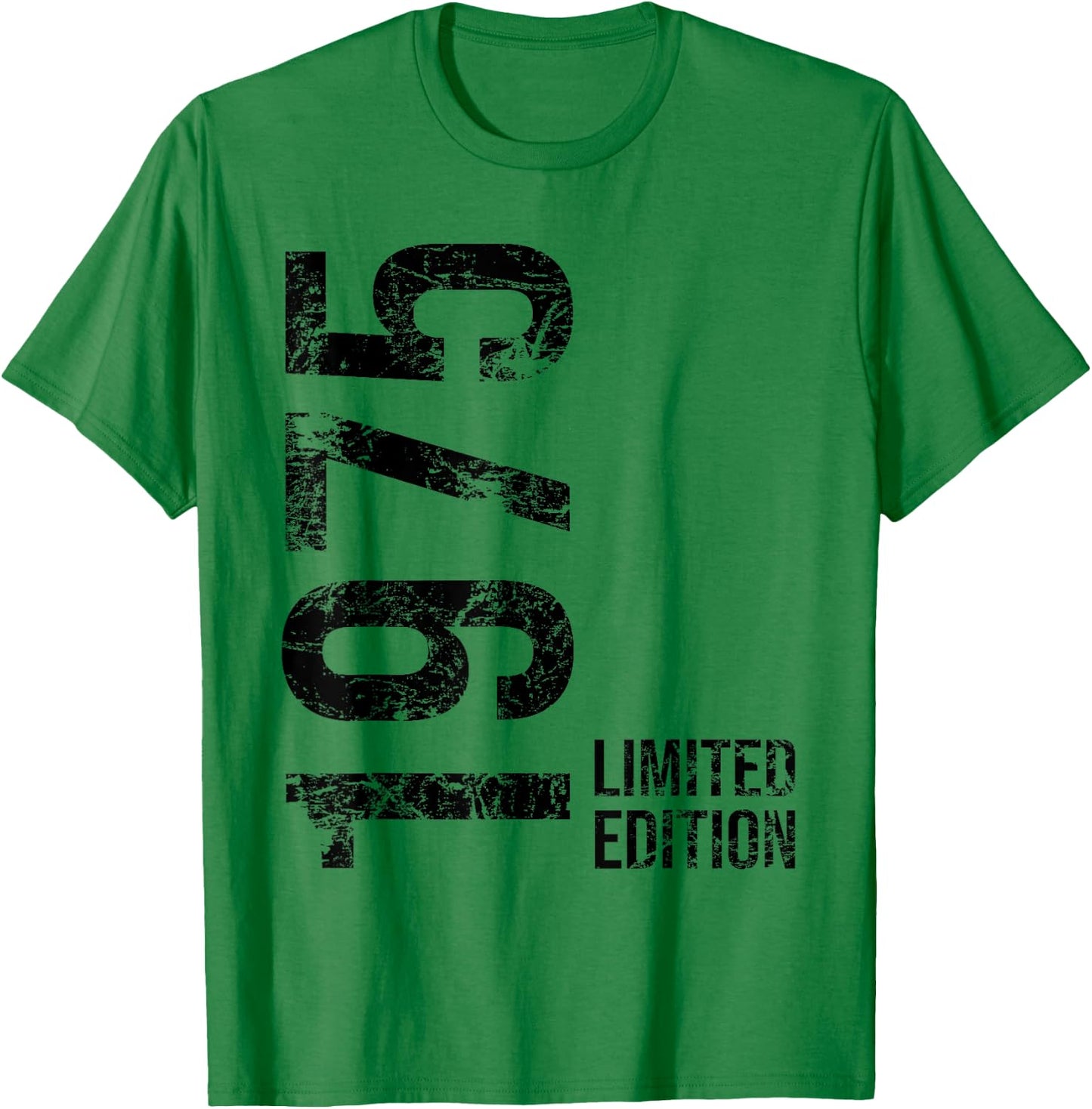 50th Birthday 50 Years Old Man Woman Vintage 1975 T-Shirt - T-Shirt | Irish Green