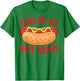 Hot Dog Adult Fueled By Hot Dogs T-Shirt - T-Shirt | Irish Green