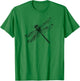 Kids Illustration Vintage Retro Dragonfly Lover T-Shirt - T-Shirt | Irish Green