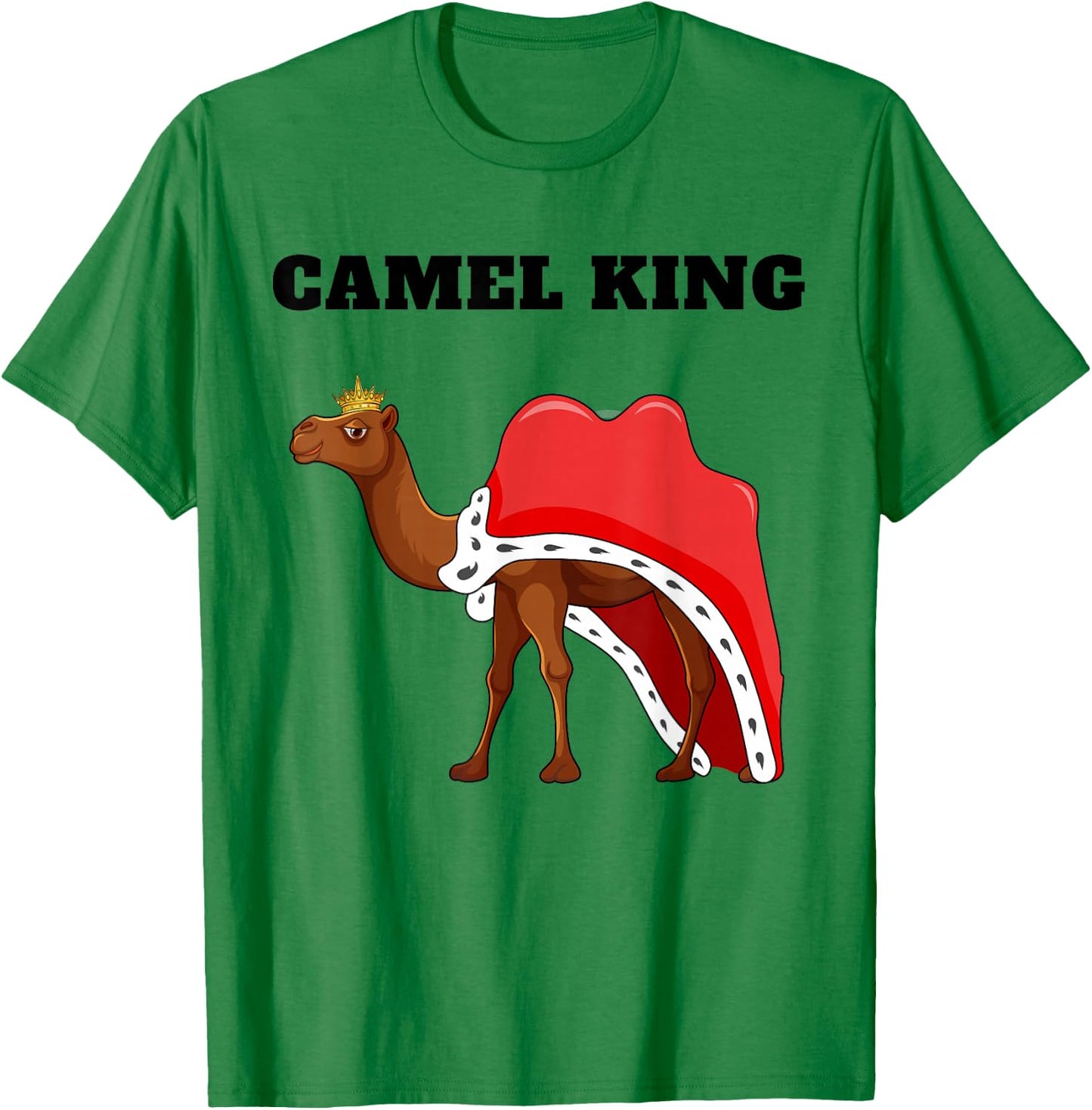 Camel King | Boys Camel Lover Design | Camel T-Shirt - T-Shirt | Irish Green