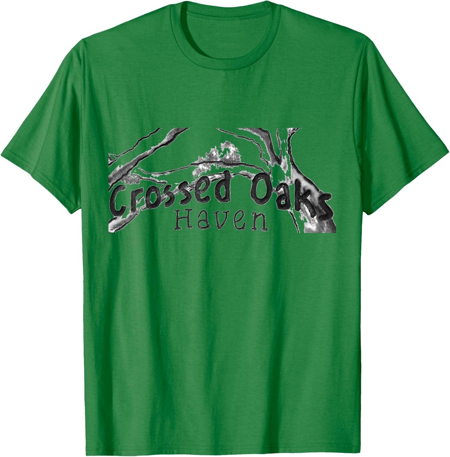 Crossed Oaks Haven T-Shirt - T-Shirt | Irish Green