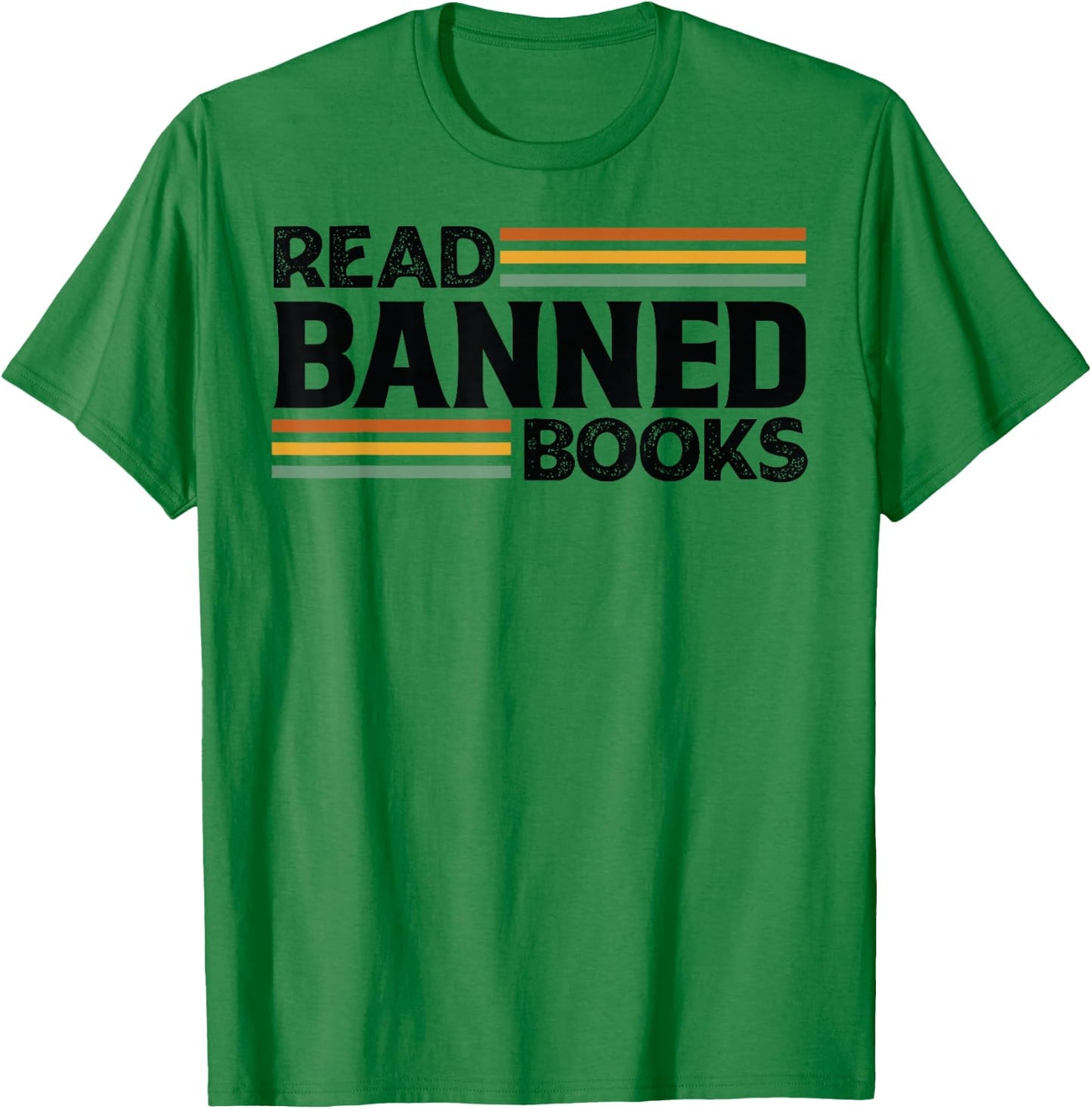 Read Banned Books T-Shirt - T-Shirt | Irish Green