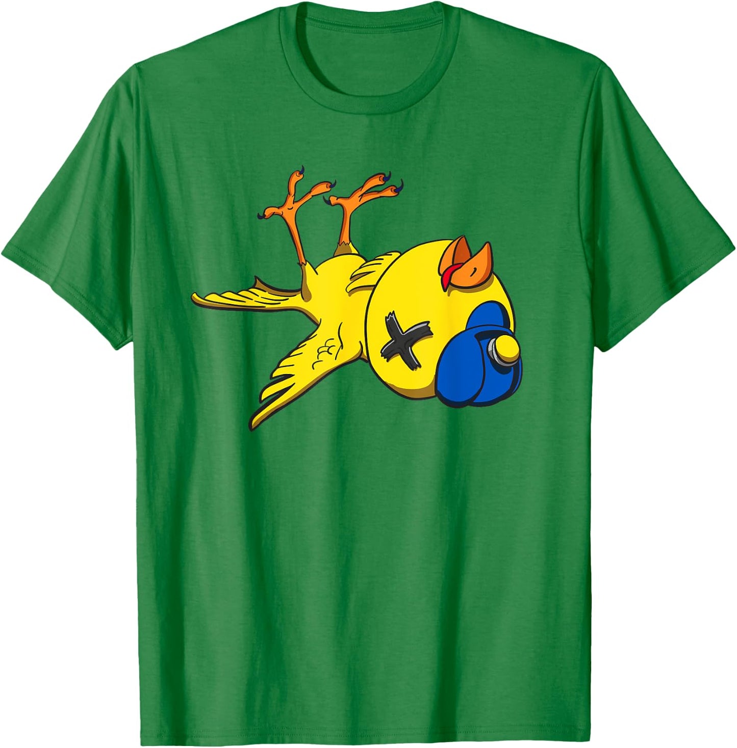 Canary in a Coal Mine Funny Bird & Miner Hard Hat T-Shirt - T-Shirt | Irish Green
