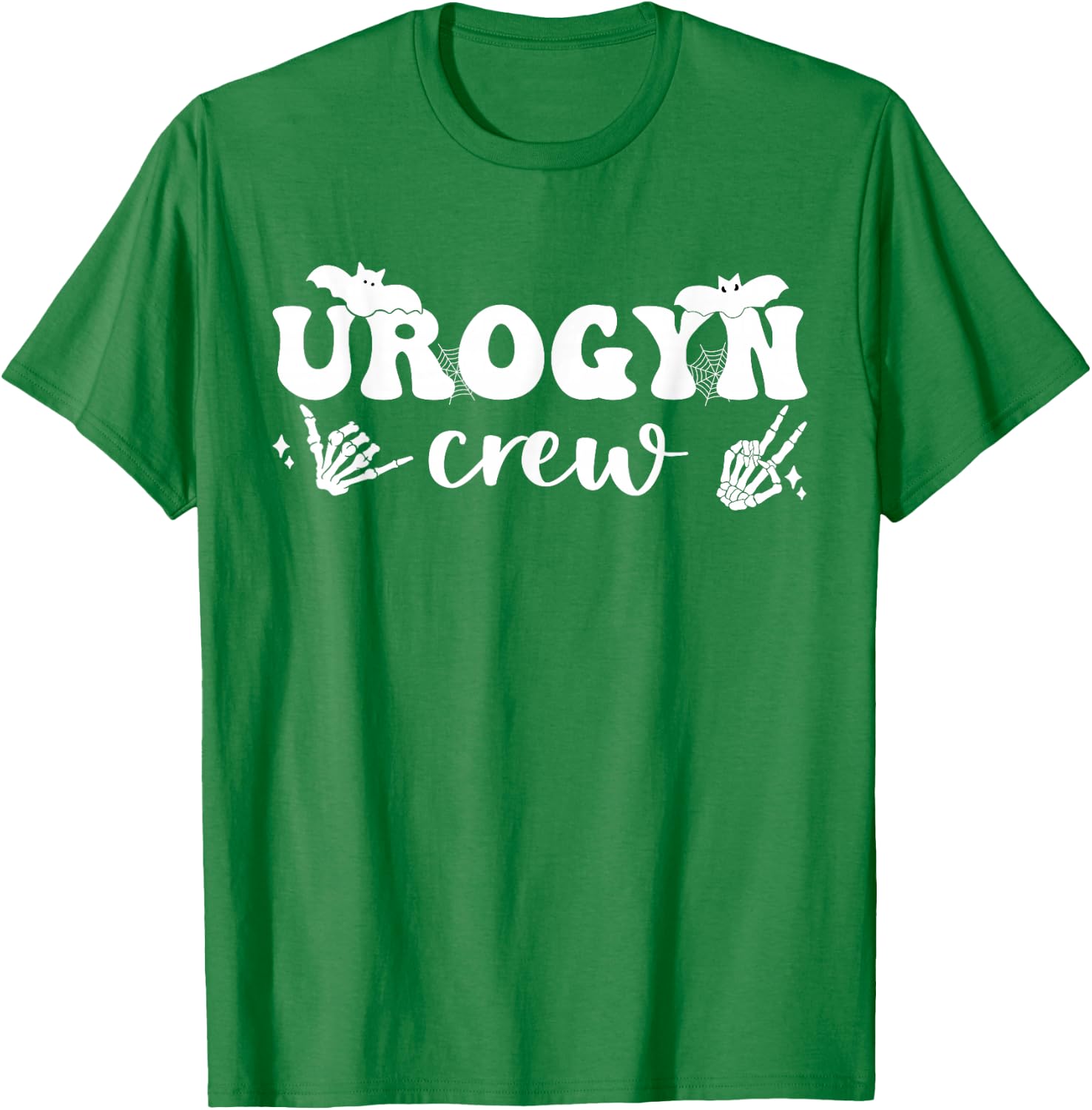 Halloween UROGYN Nurse Crew Spooky Urogynecology Nurse Squad T-Shirt - T-Shirt | Irish Green