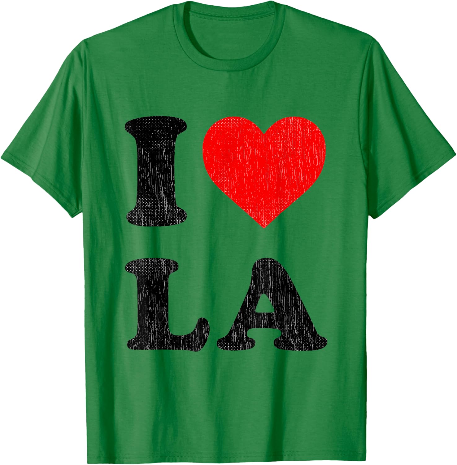 I Heart LA Souvenir I Love Los Angeles T-Shirt - T-Shirt | Irish Green