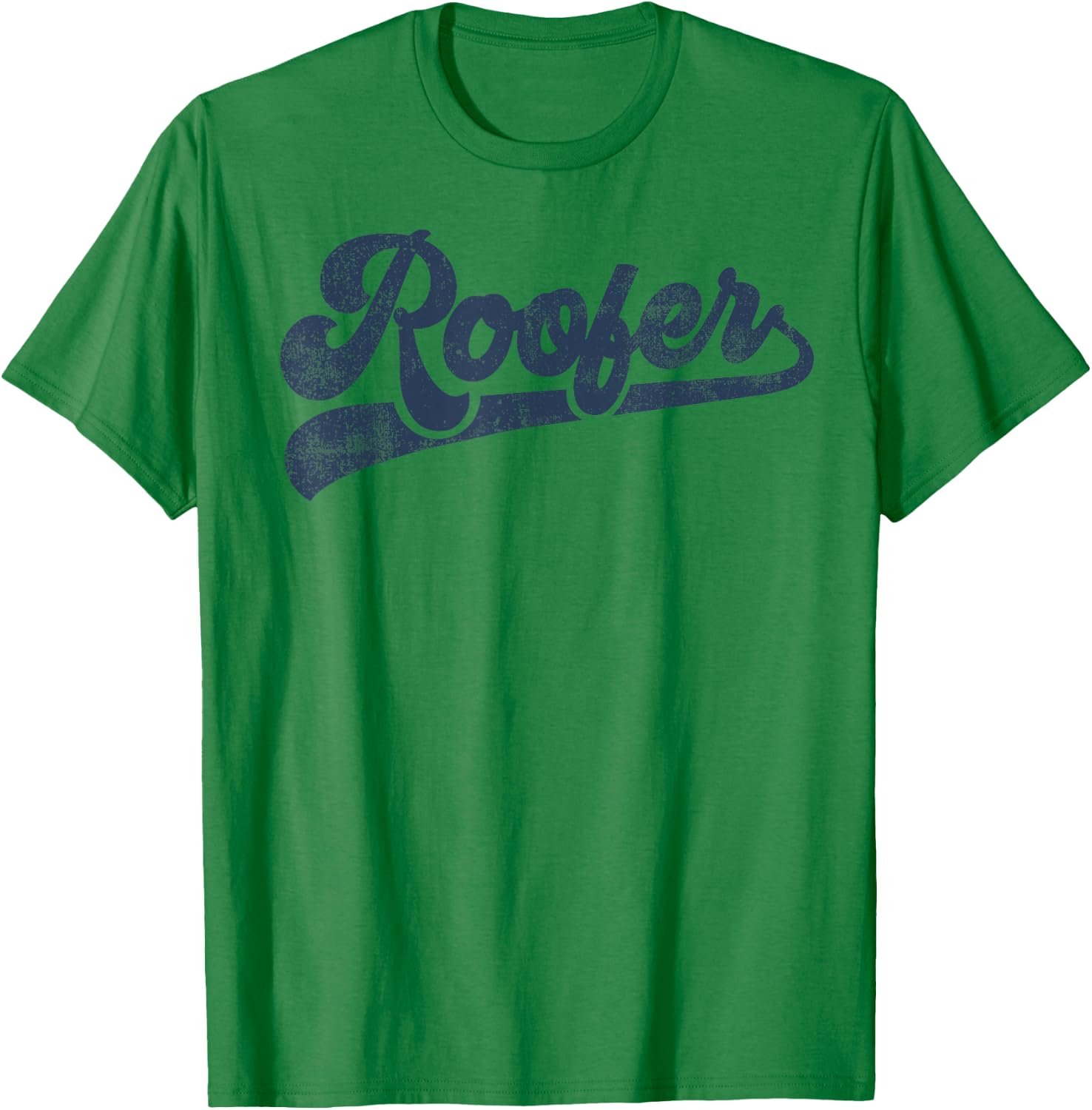 Roofer Cute Vintage Graphic T-Shirt - T-Shirt | Irish Green