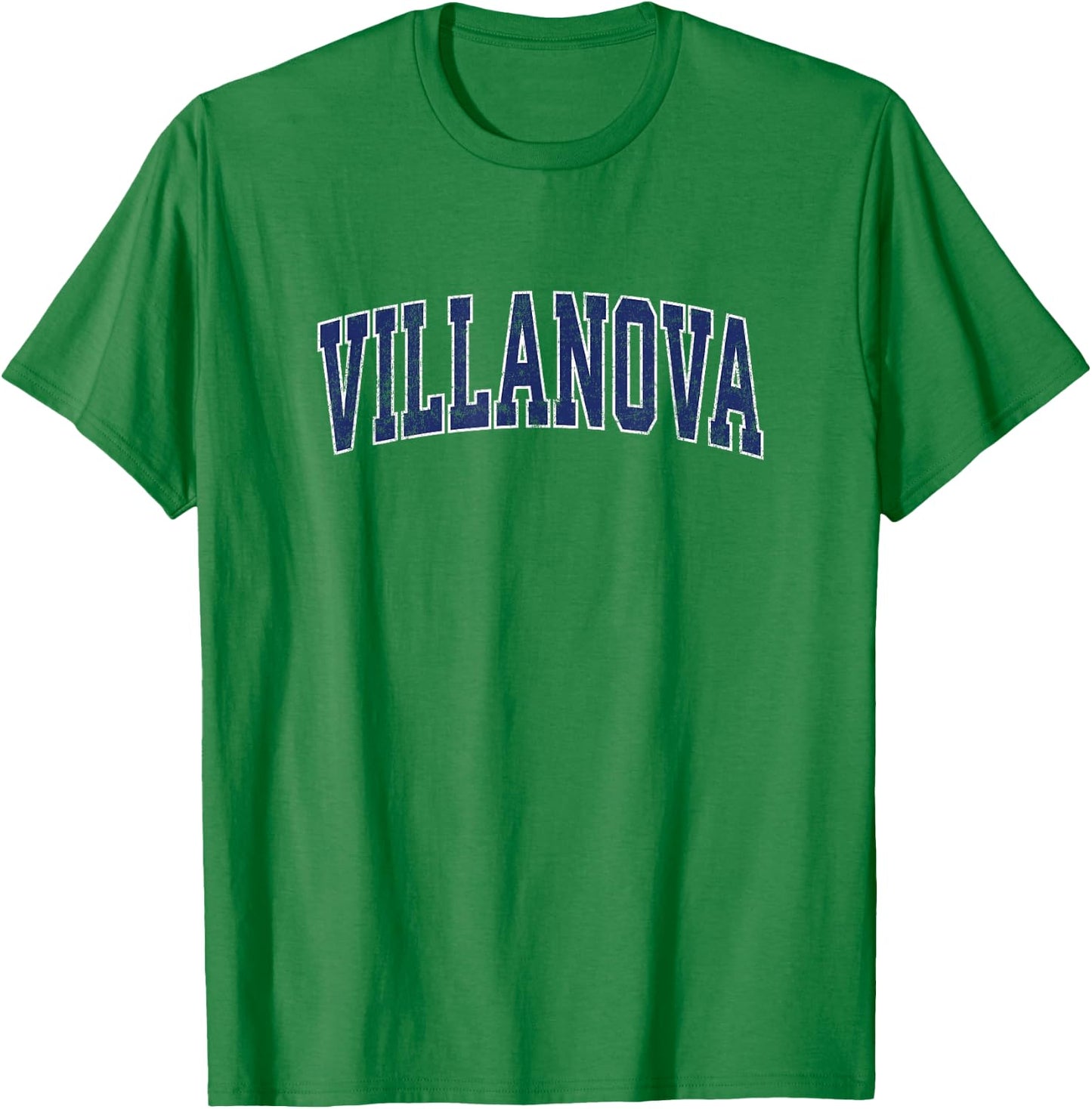 Villanova Pennsylvania PA Vintage Athletic Sports T-Shirt - T-Shirt | Irish Green