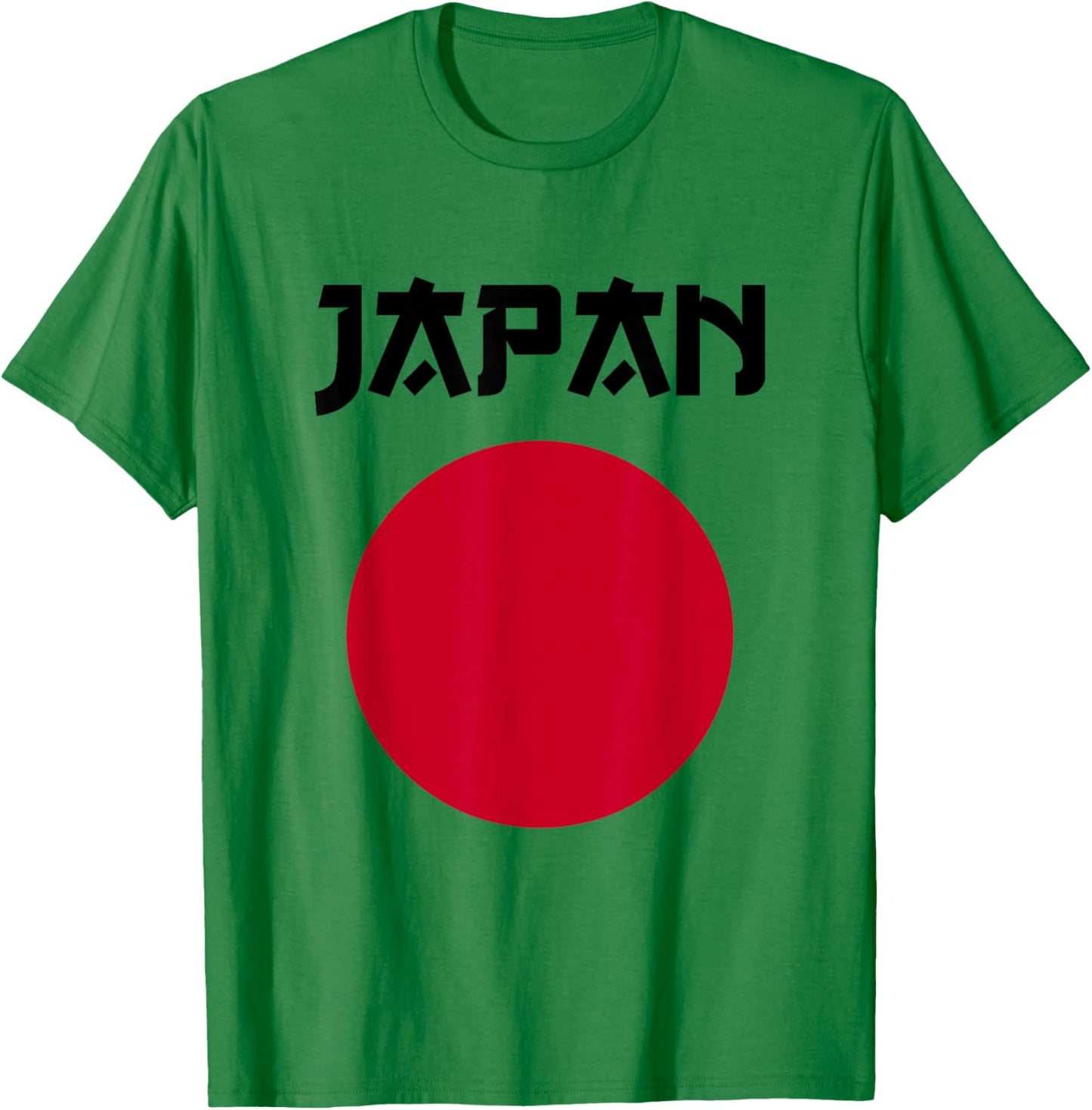 Japan Flag T-Shirt - T-Shirt | Irish Green
