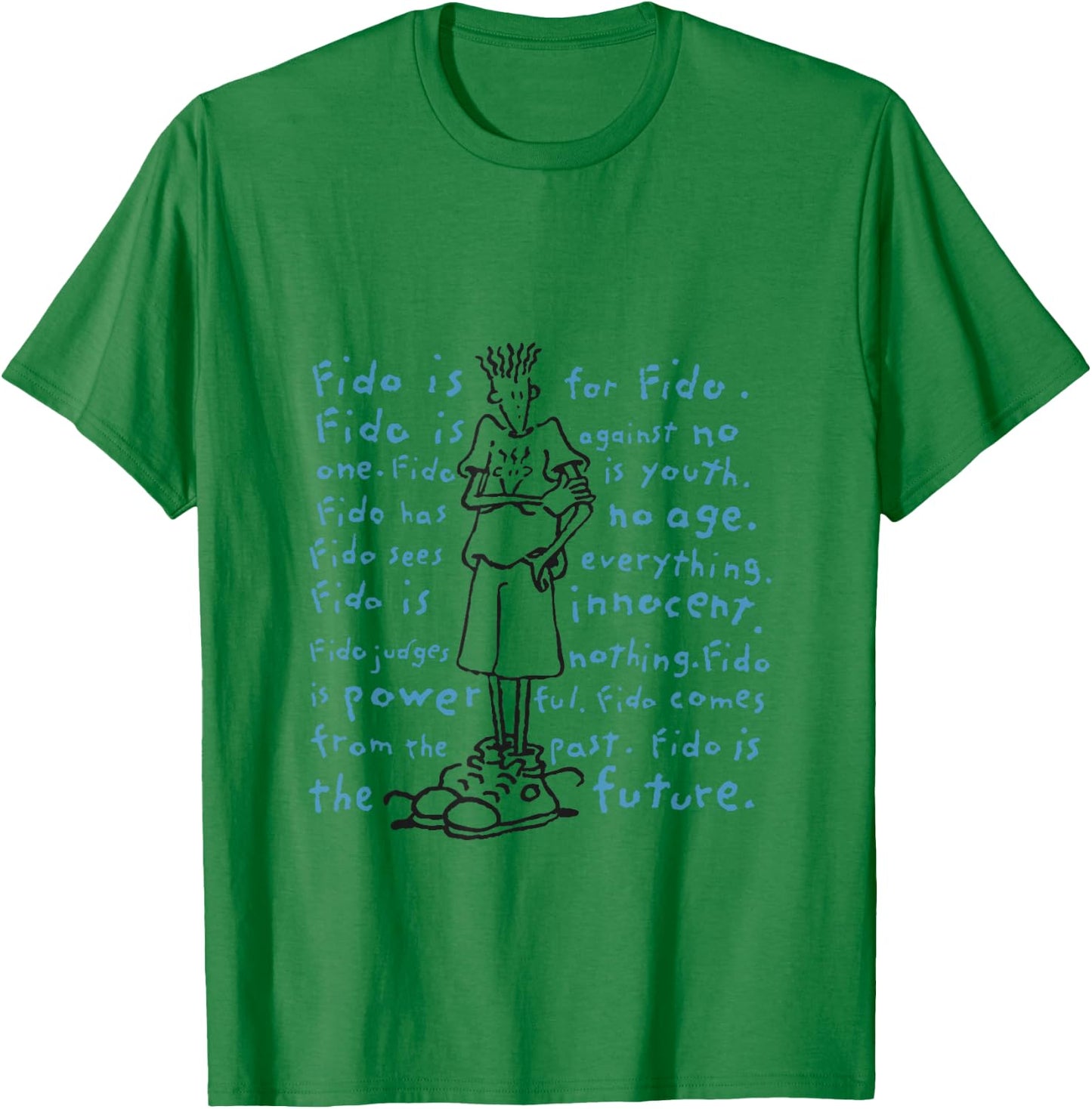 Fido Dido Mantra T-Shirt - T-Shirt | Irish Green