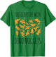 Dino Chicken Dinosaur Nugs Veggie Funny T-Shirt - T-Shirt | Irish Green
