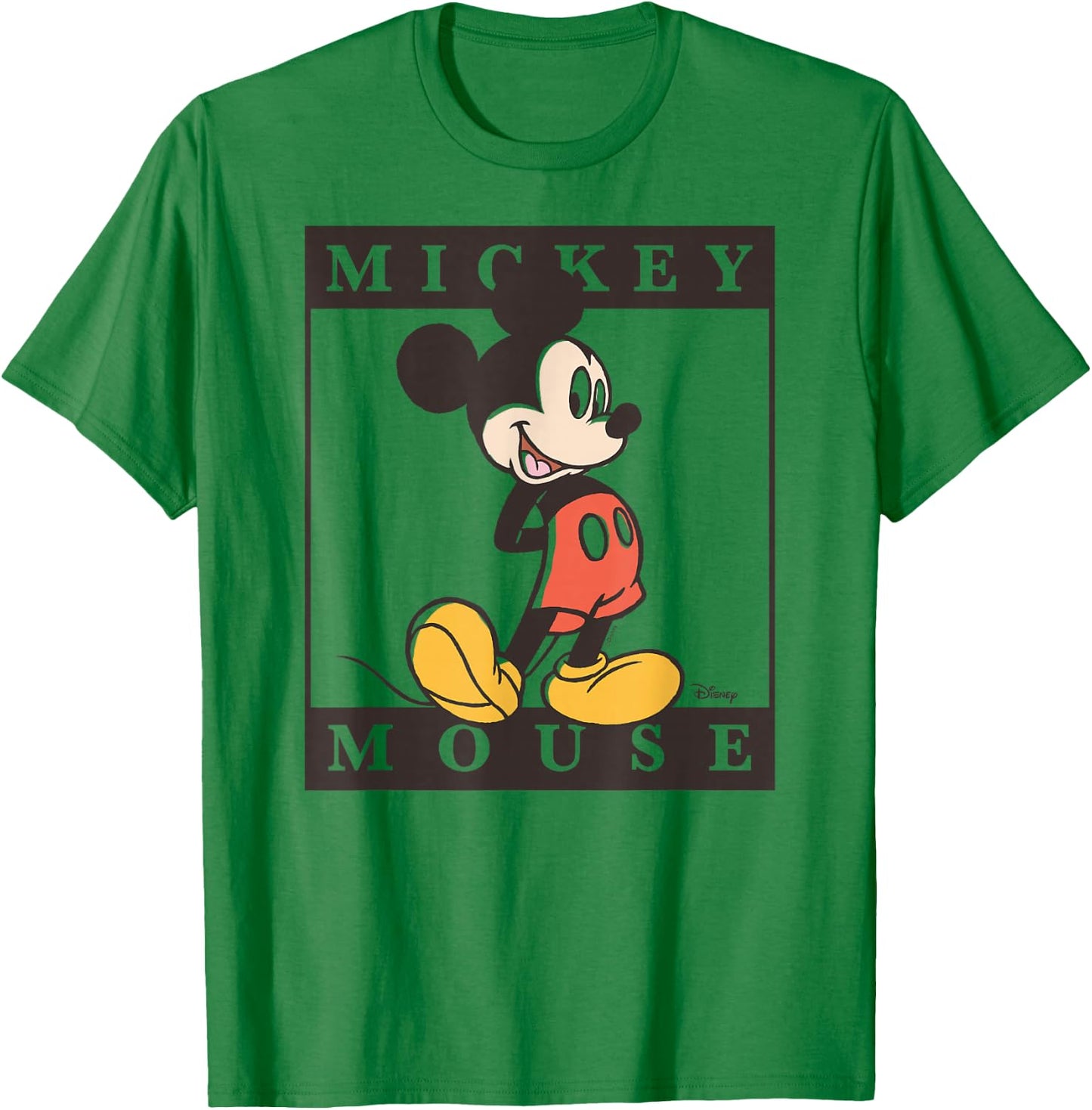Mickey - Type Block T-Shirt - T-Shirt | Irish Green