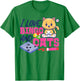 Bingo Player Cat I Love Bingo And Cats T-Shirt - T-Shirt | Irish Green