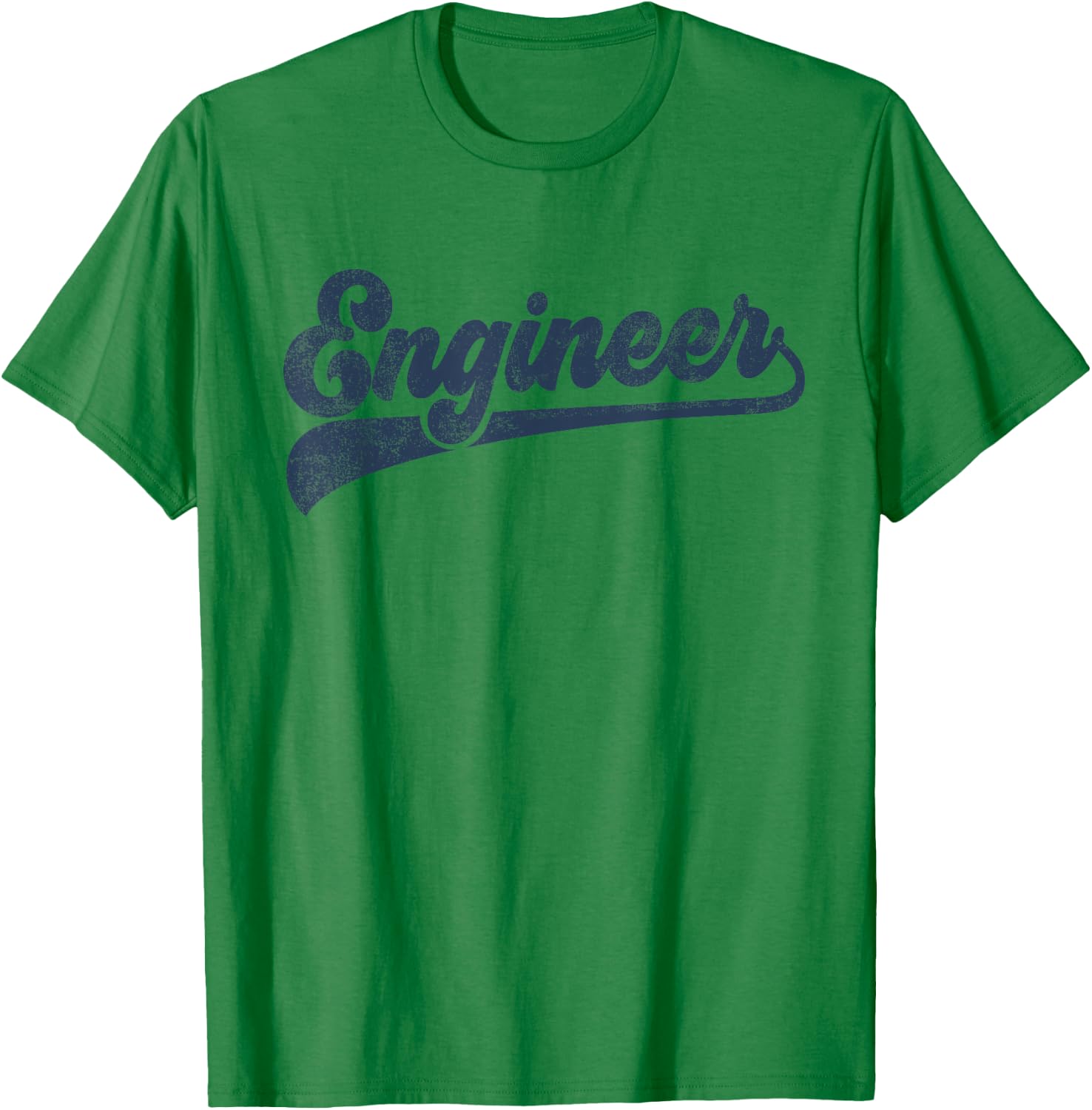 Engineer Cute Vintage Graphic T-Shirt - T-Shirt | Irish Green