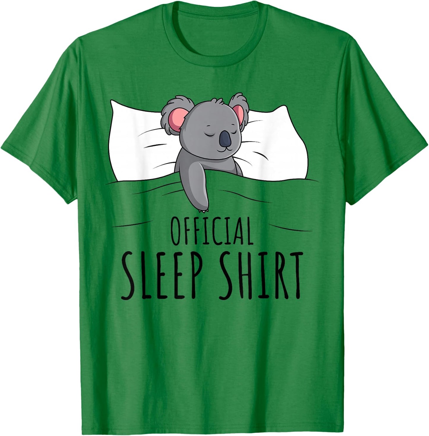 Official Sleep Shirt Koala Lover T-Shirt - T-Shirt | Irish Green