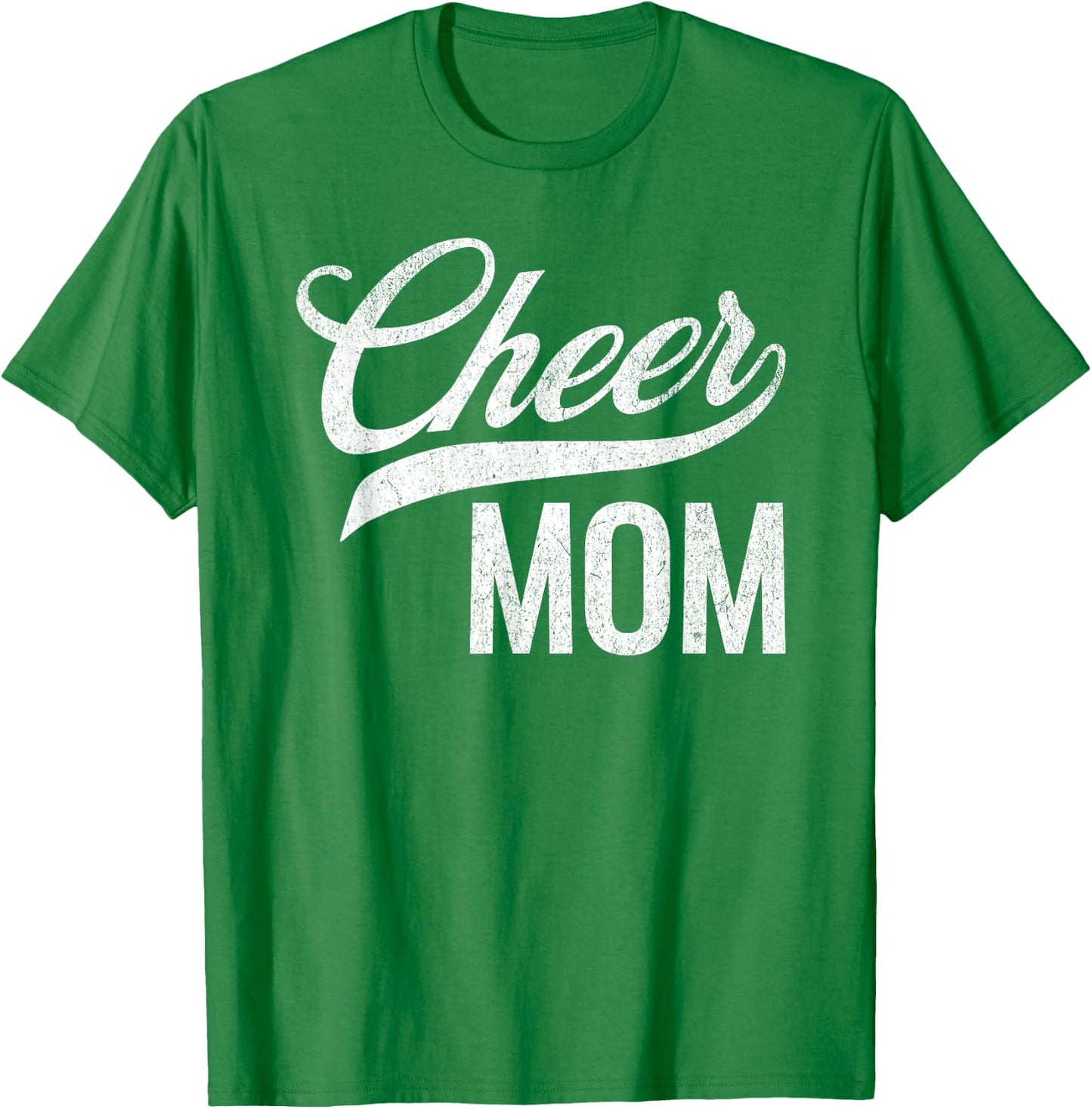 Cheer Mom Green Cheerleading Matching Parents T-Shirt - T-Shirt | Irish Green