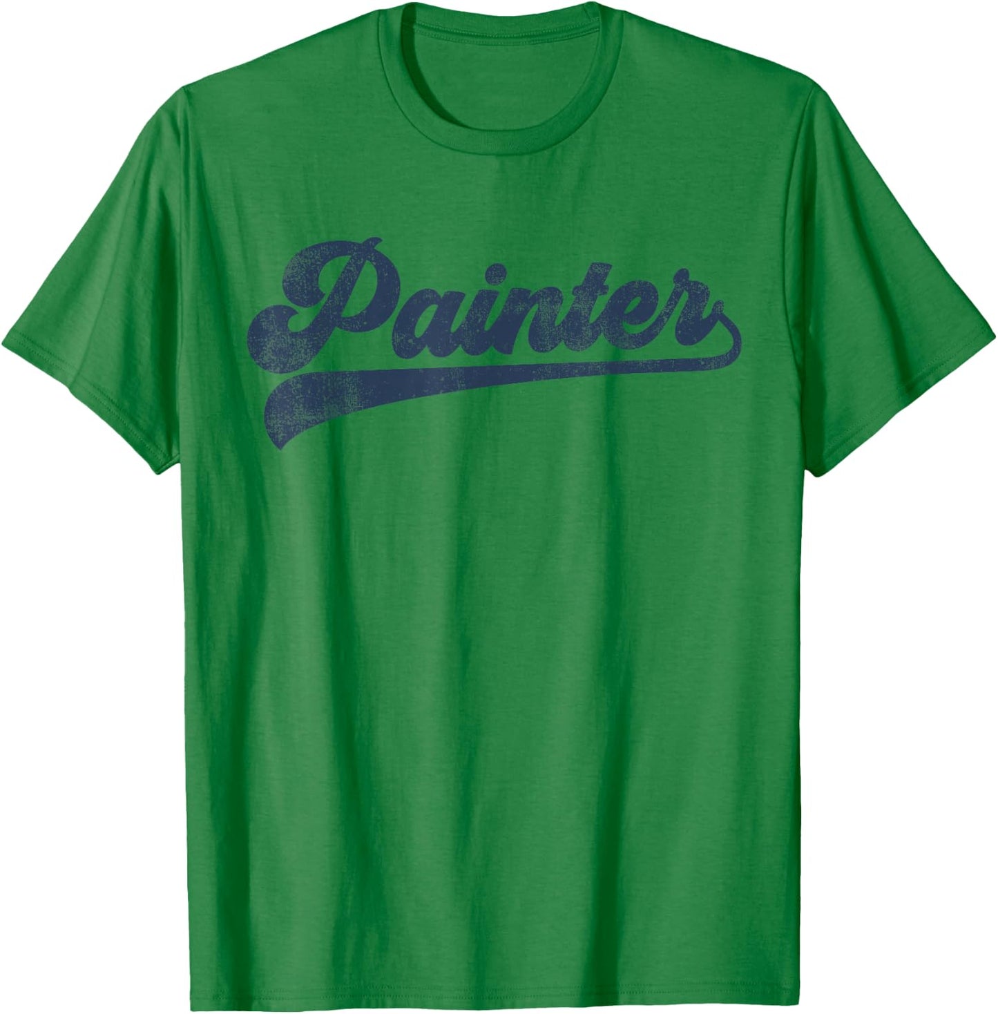 Painter Cute Vintage Graphic T-Shirt - T-Shirt | Irish Green