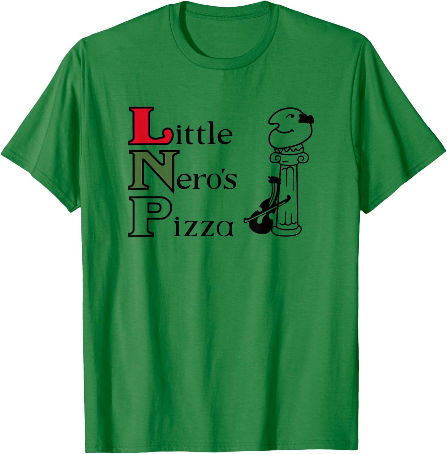 Little Nero's Pizza T-Shirt - T-Shirt | Irish Green