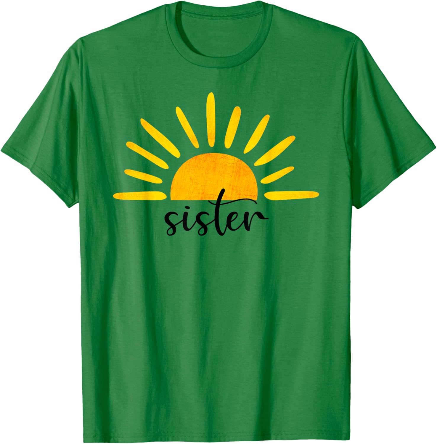 Sister of The Birthday First Trip Around the Sun Birthday T-Shirt - T-Shirt | Irish Green